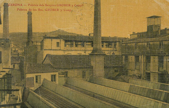 Naus i xemeneies de la fàbrica Gròber. 1904-1910