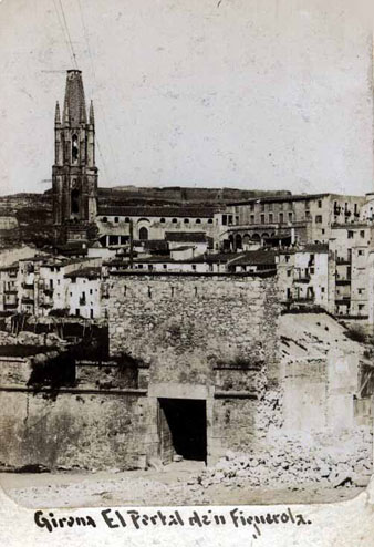 La Porta de Figuerola de Girona a principis del segle XX
