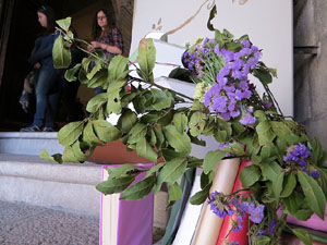 Temps de Flors 2017. Instal·lacions i muntatges florals a l'Església de Sant Martí - Seminari