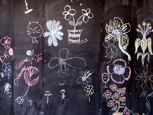 Temps de Flors 2017. Instal·lació 'L'ànima de les flors' a la travessia Auriga - plaça Bell-lloc