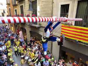 Festes de Primavera de Girona 2018. Penjada del Tarlà