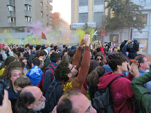 Concentració per l'1-O davant la subdelegació del Gobierno a Jaume I