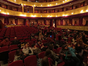 Nadal 2018 a Girona. Assaig de 'Els Pastorets de Girona' al Teatre Municipal