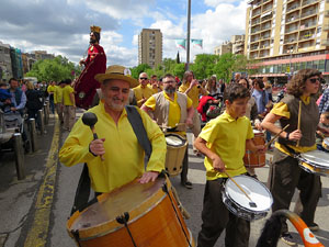 Festes de Primavera de Girona 2019. Cercavila amb el Tarlà