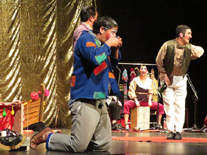 Festivals de Girona. FITAG 2019 - 'Tinto corazón'. Espectacle interpretat per la companyia 'Situación País' de Valparaiso, Xile