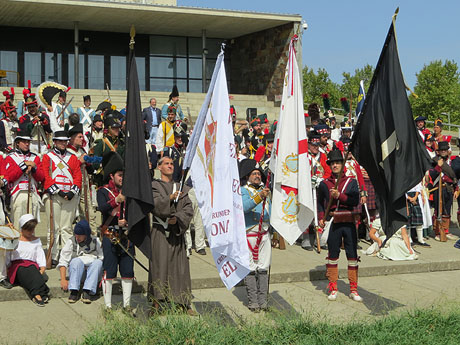 XI Festa Reviu els Setges Napoleònics de Girona. Cloenda de la recreació al Parc de les Ribes del Ter