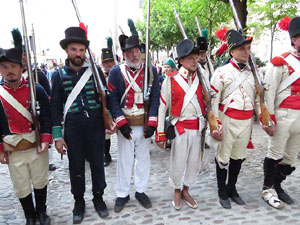 XII Festa Reviu els Setges Napoleònics de Girona. Combats a la plaça dels Lledoners