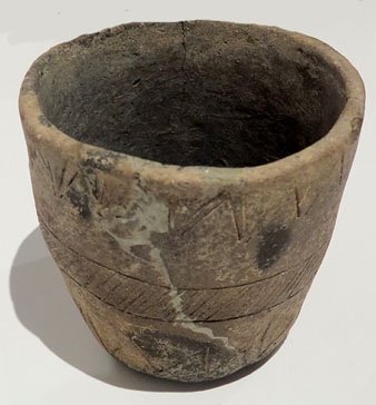 Vas ceràmic de l'Edat del Bronze. Sorrals del Manzanares, 2000-100 aC