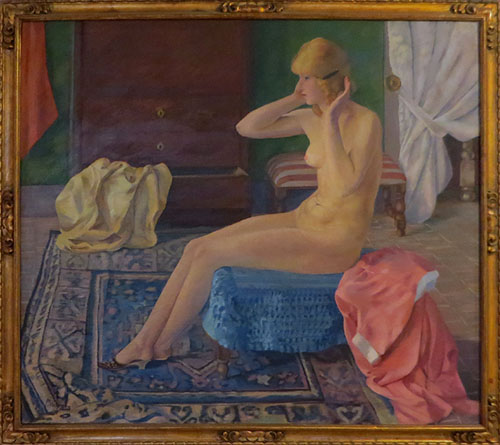 Retrat de dona. Francesc Vayreda i Casabó (1888-1929). Oli sobre tela
