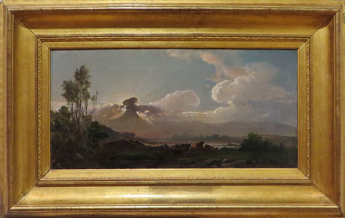Efectes de Sol. Ramon Martí i Alsina (1826-1894). Oli sobre tela