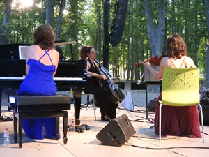 Festival Notes al parc 2021. Trio Andrée
