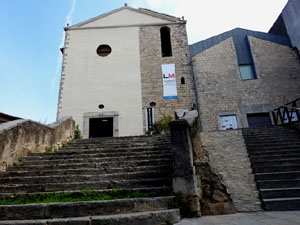 Setmana Santa 2024 a Girona. Exposanta a l'església dels Dolors