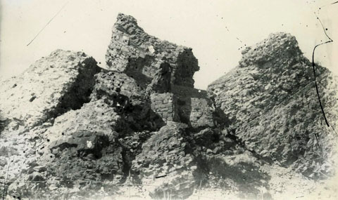 Restes de la Torre Gironella, 1900-1920