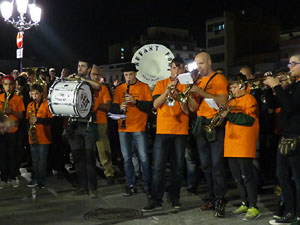 Fires 2015. Girona Grand Parade, cercavila musical de bandes pels carrers de Girona