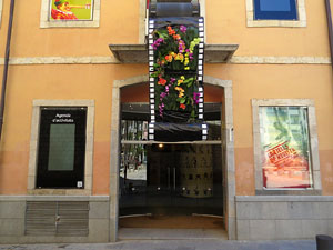 Temps de Flors 2016. Barri del Mercadal: plaça de Santa Susanna i Museu del Cinema