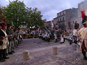 VIII Festa Reviu els Setges Napoleònics de Girona. Escena 6. La Plaça de Sant Domènec