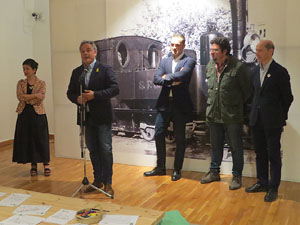 Exposició 'El tren de la modernitat' al Museu d'Història de Girona