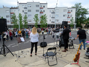 Inauguració de la plaça de Germans Sàbat