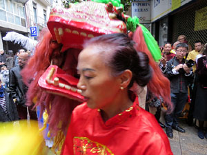 Celebració de l'any nou xinès a Girona. La cerimònia oficial