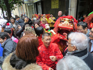 Celebració de l'any nou xinès a Girona. La cerimònia oficial