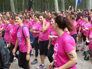 Cursa de la Dona 2016. Concentració i sortida del Parc de la Devesa