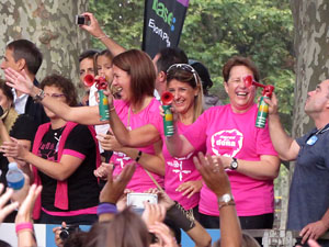 Cursa de la Dona 2016. Concentració i sortida del Parc de la Devesa