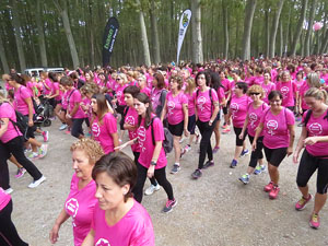 Cursa de la Dona 2016. Concentració i sortida del Parc de la Devesa