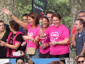 Cursa de la Dona 2016. Concentració i sortida del Parc de la Devesa