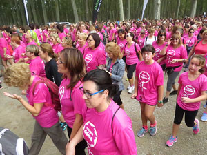 Cursa de la Dona 2016. Concentració i sortida del Parc de la Devesa