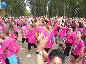 Cursa de la Dona 2016. Concentració i sortida del Parc de la Devesa