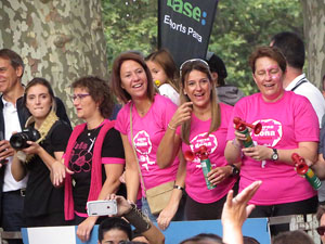 Cursa de la Dona 2016. Concentració i sortida del Parc de la Devesa