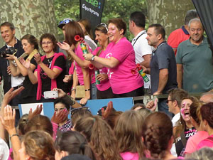 Cursa de la Dona 2016. Concentració i sortida del Parc de la Devesa