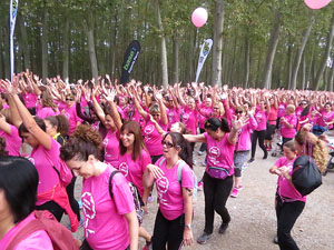 Cursa de la Dona 2016. Concentració i sortida del Parc de la Devesa