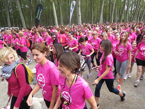 Cursa de la Dona 2016. Concentració i sortida del Parc de la Devesa