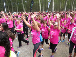 Cursa de la Dona 2016. Concentració i sortida del Parc de la Devesa