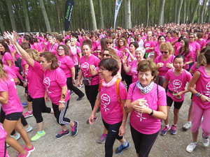 Cursa de la Dona 2016. Concentració i sortida del Parc de la Devesa