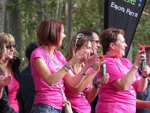 Cursa de la Dona 2016. Concentració i sortida del Parc de la Devesa