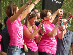 Cursa de la Dona 2016. Concentració i sortida del Parc de la Devesa