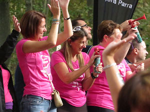 Cursa de la Dona 2016. Concentració i sortida del Parc de la Devesa