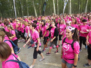 Cursa de la Dona 2016. Concentració i sortida del Parc de la Devesa