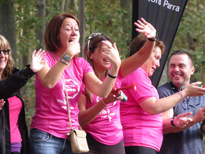 Cursa de la Dona 2016. Concentració i sortida del Parc de la Devesa