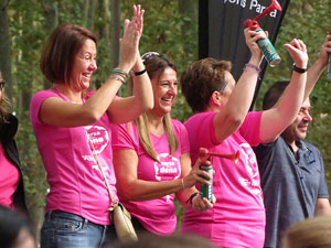 Cursa de la Dona 2016. Concentració i sortida del Parc de la Devesa