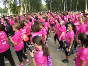 Cursa de la Dona 2016. Concentració i sortida del Parc de la Devesa