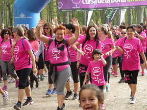 Cursa de la Dona 2016. Concentració i sortida del Parc de la Devesa