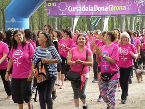 Cursa de la Dona 2016. Concentració i sortida del Parc de la Devesa