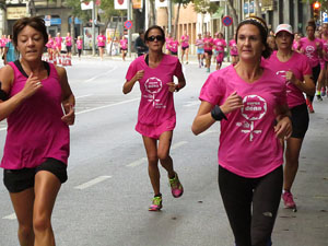 Cursa de la Dona 2016. Cursa pels carrers de Girona
