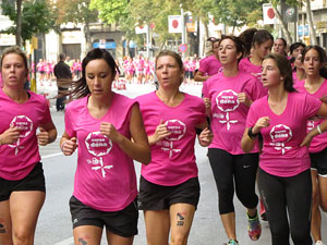 Cursa de la Dona 2016. Cursa pels carrers de Girona