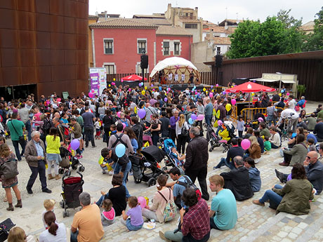 Festivalot 2016. Actuació de Les Anxovetes a la plaça del Pallol