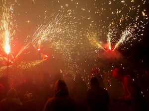 Fires 2016. El correfoc amb els Diables de l'Onyar