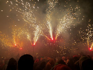 Fires 2016. El correfoc amb els Diables de l'Onyar